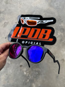 Óculos de Sol Signature  HSTN Preto Lente Tanzanite