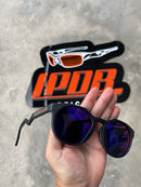 Óculos de Sol Signature  HSTN Preto Lente Tanzanite