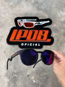 Óculos de Sol Signature  HSTN Preto Lente Tanzanite