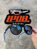 Óculos de Sol Signature  HSTN Preto/Azul Lente Ice Thug