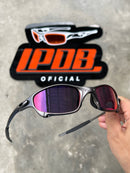 Óculos De Sol Juliet Carbon Polished Lente Tanzanite