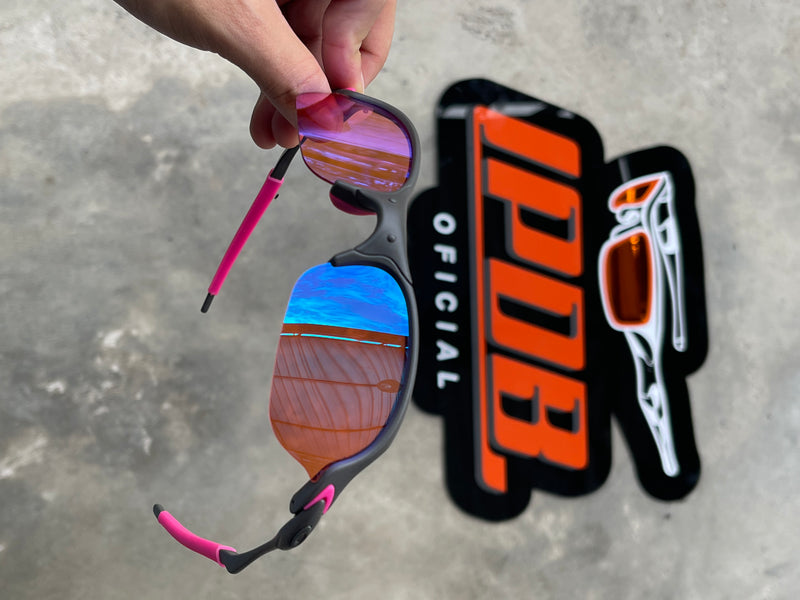 Óculos de Sol Romeo 2 X-Metal Lente Prizm Borracha Rosa