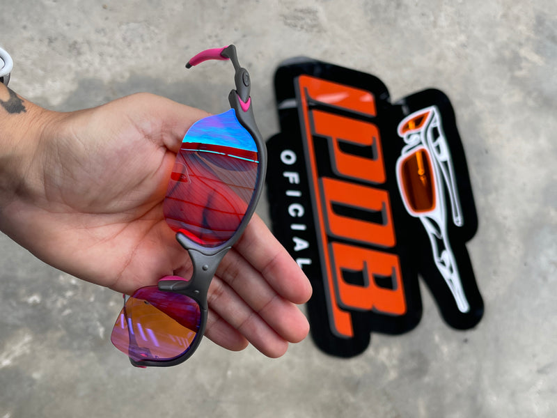 Óculos de Sol Romeo 2 X-Metal Lente Prizm Borracha Rosa