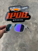 Óculos de Sol Holbrook Transparente Lente Roxa