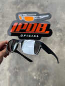 Óculos de Sol Holbrook Preto/Prata Lente Preta