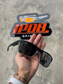 Óculos de Sol Holbrook Preto/Prata Lente Preta