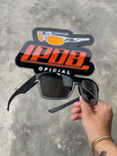 Óculos de Sol Holbrook Preto/Prata Lente Preta