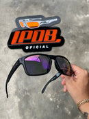 Óculos de Sol Holbrook Preto Lente Roxa