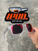 Óculos de Sol Holbrook Transparente Lente Dark Ruby