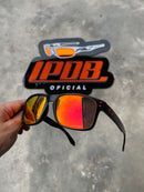 Óculos de Sol Holbrook Preto Lente Ruby