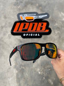 Óculos de Sol Holbrook Preto Lente Ruby