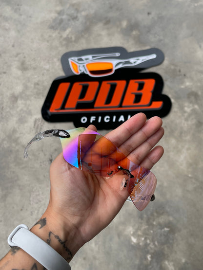 Óculos de Sol Dartboard Transparente Lente Prizm