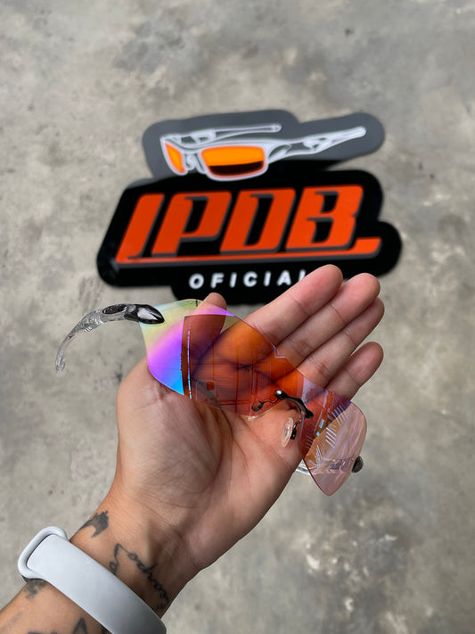 Óculos de Sol Dartboard Transparente Lente Prizm