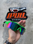 Óculos de Sol Radar Lock Verde/Preta Lente Tanzanite