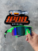 Óculos de Sol Radar Lock Verde/Preta Lente Tanzanite