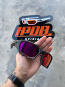 Óculos de Sol Pit Boss Preto Lente Tanzanite