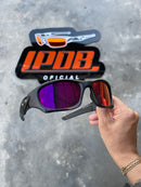 Óculos de Sol Pit Boss Preto Lente Tanzanite