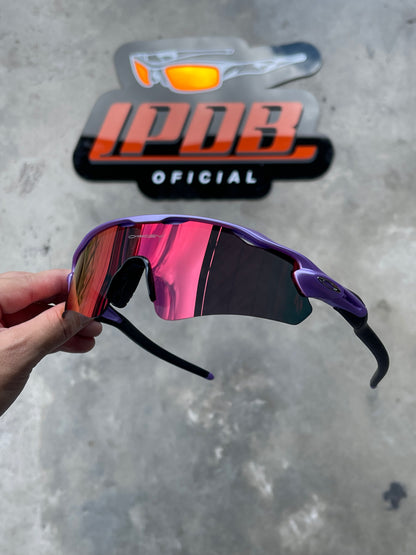 Óculos de Sol Radar EV Roxa Lente Dark Ruby
