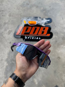 Óculos de Sol Radar EV Roxa Lente Liquid Metal