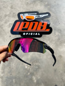 Óculos de Sol Radar EV Preta Lente Arco Iris