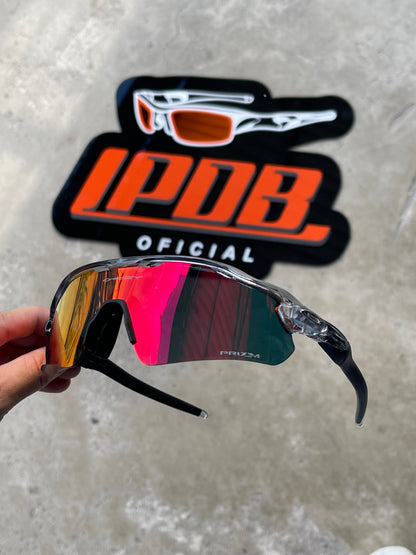 Óculos de Sol Radar EV Cinza Lente Dark Ruby