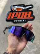 Óculos de Sol Radar EV Preta Lente Roxa