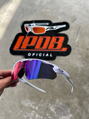 Óculos de Sol Radar EV Branca Lente Tanzanite