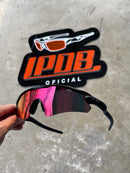 Óculos de Sol Radar EV Preta Lente Dark Ruby