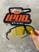 Óculos de Sol Radar EV Preta Lente Clear Amarela