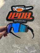 Óculos de Sol Radar EV Preta Lente Azul