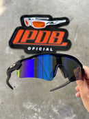 Óculos de Sol Radar EV Preta Lente Azul