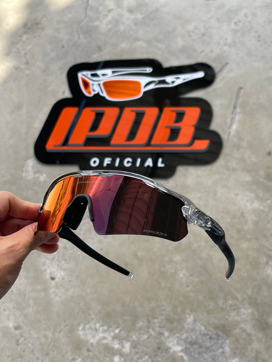 Óculos de Sol Radar EV Cinza Lente Dark Ruby