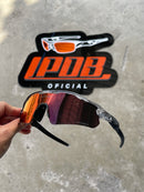 Óculos de Sol Radar EV Cinza Lente Dark Ruby