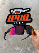 Óculos de Sol Radar EV Preta Lente Ruby