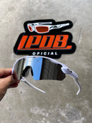 Óculos de Sol Radar EV Branca Lente Liquid Metal