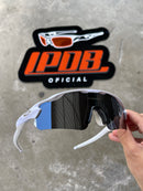 Óculos de Sol Radar EV Branca Lente Liquid Metal