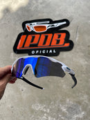 Óculos de Sol Radar EV Branca Lente Azul