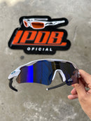 Óculos de Sol Radar EV Branca Lente Azul