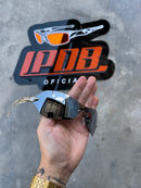 Óculos de Sol Dartboard Transparente Lente Liquid Metal