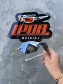 Óculos de Sol Dartboard Transparente Lente Liquid Metal