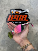 Óculos de Sol Romeo Plasma Lente Pink Borracha Rosa