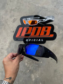 Óculos de Sol Gascan Preto Lente Azul