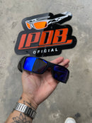 Óculos de Sol Gascan Preto Lente Azul