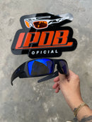 Óculos de Sol Gascan Preto Lente Azul