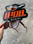 Óculos de Sol Signature  HSTN Marrom Lente VR28