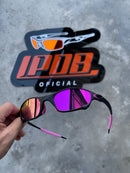 Óculos De Sol Juliet Carbon Lente Pink Borracha Rosa