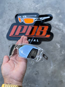 Óculos de Sol Batwolf Transparente Lente Liquid Metal