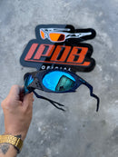 Óculos de Sol Plantaris Dark Blue Lente Ice Thug