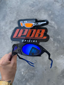 Óculos de Sol Plantaris Preto Lente Azul