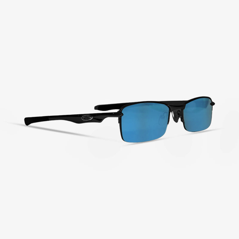 Óculos de Sol Lupa do Vilão Preto Lente Azul Ice Thug